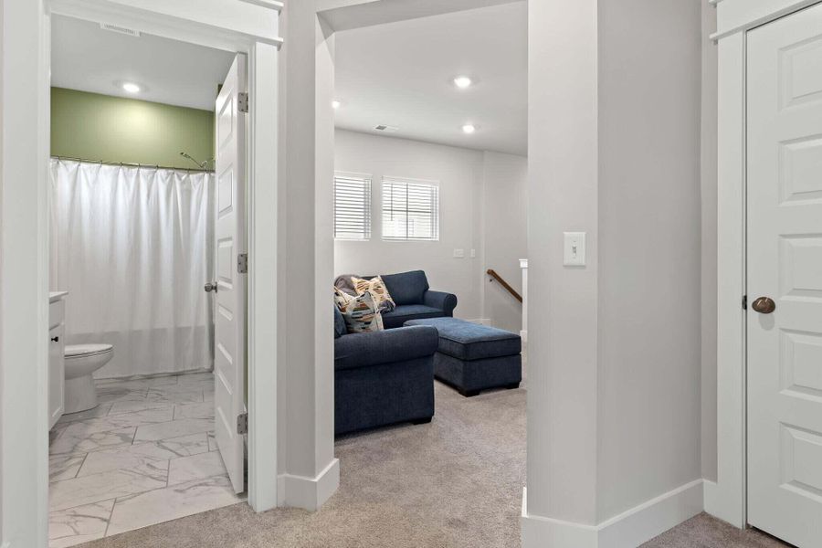 Furnished interior view inside a new home in Carnes Crossroads, Summerville (Image 8).