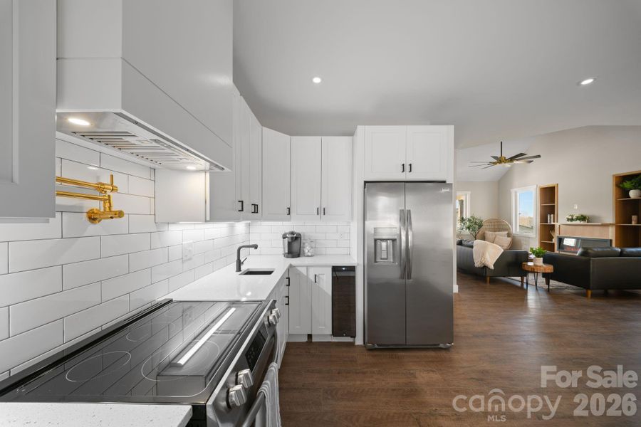 Furnished interior view inside a new home in , Asheville (Image 15).