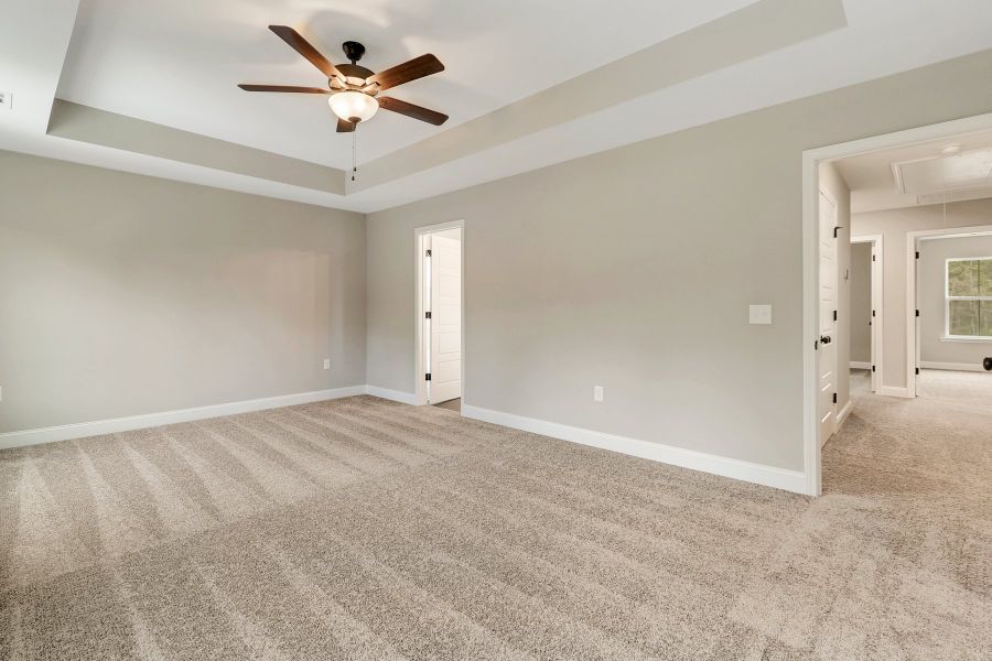 Edisto Master Retreat Facing Ensuite and Hallway
