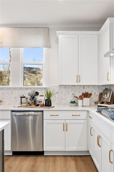Furnished interior view inside a new home in Fern Hollow, Buford (Image 7).