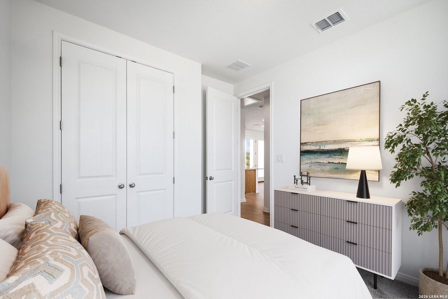 Furnished interior view inside a new home in Garten Haus, New Braunfels (Image 10).