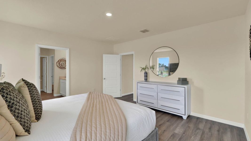 Representative furnished interior of a home built from the Lakeside by D.R. Horton in Sagewood, Apopka (Image 17).