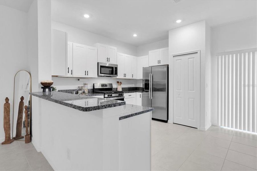 Furnished interior view inside a new home in , New Port Richey (Image 15).