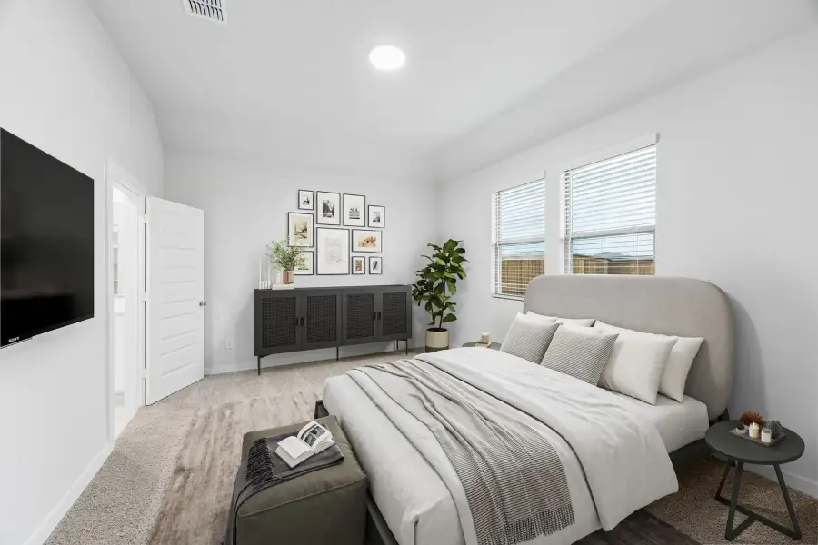 Primary Suite in the Cedar home plan by Trophy Signature Homes – REPRESENTATIVE PHOTO Primary Suite in the Cedar home plan by Trophy Signature Homes – REPRESENTATIVE PHOTO