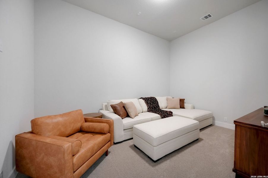 Furnished interior view inside a new home in Ventana, Bulverde (Image 25).