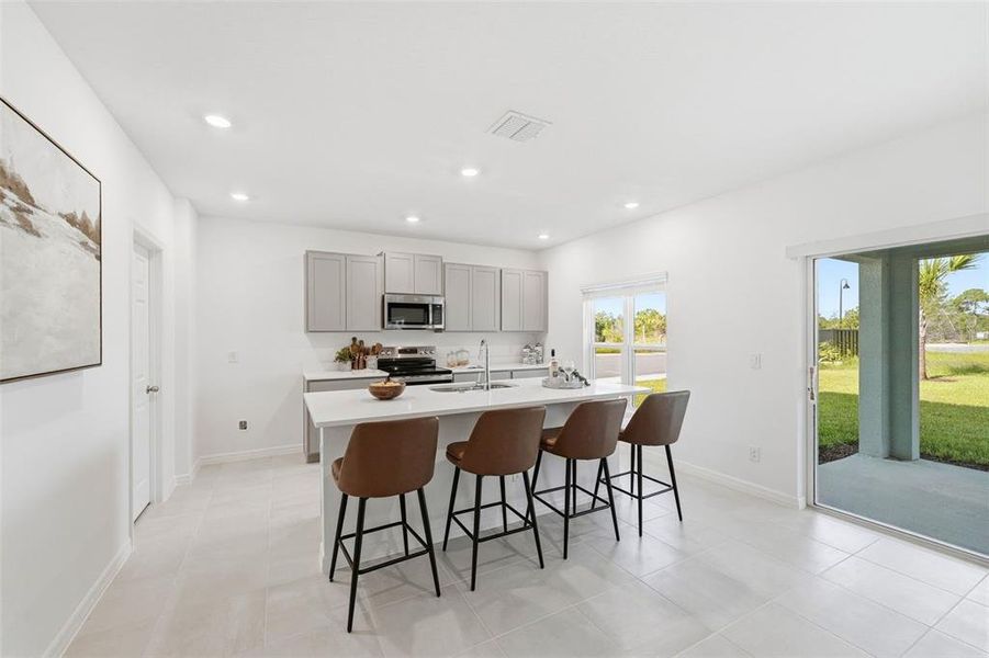 Furnished interior view inside a new home in , Deland (Image 13). Furnished interior view inside a new home in , Deland (Image 13).