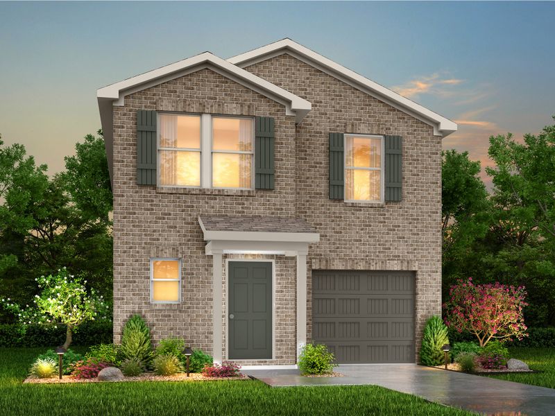 Front exterior of a home in the Summit Place community, located in Eden, NC (Image 11).