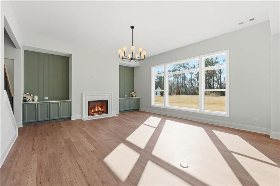 Spacious, unfurnished interior of a new home in , Canton (Image 40).