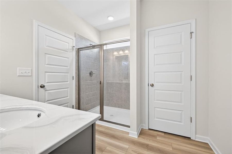 Furnished interior view inside a new home in Franklin Manor, Lawrenceville (Image 16).