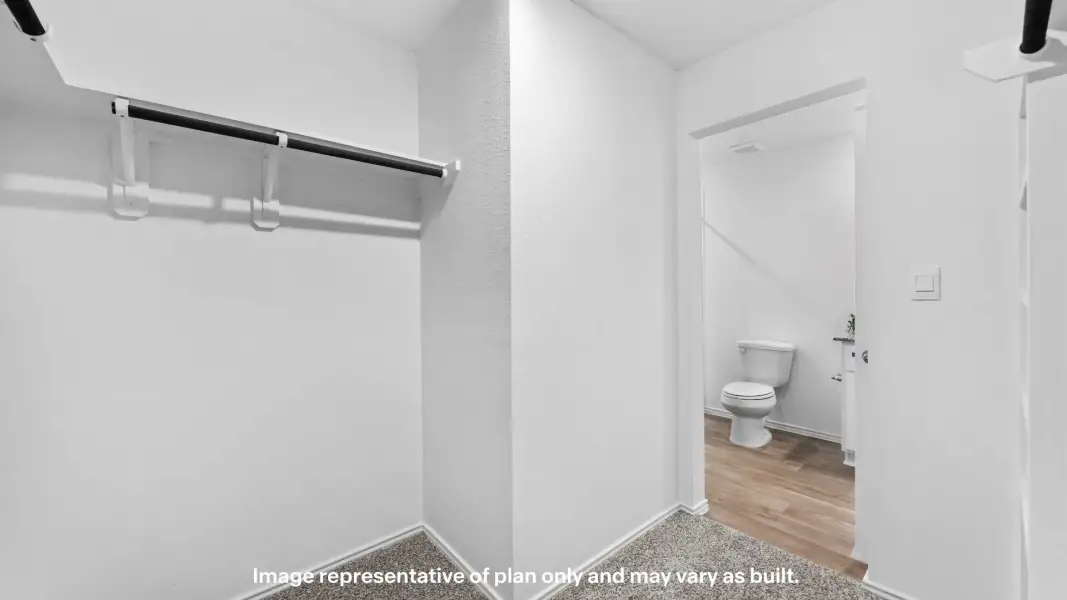 Representative unfurnished interior of a home built from the The Axis by D.R. Horton in Pari Estates, Lubbock (Image 19).