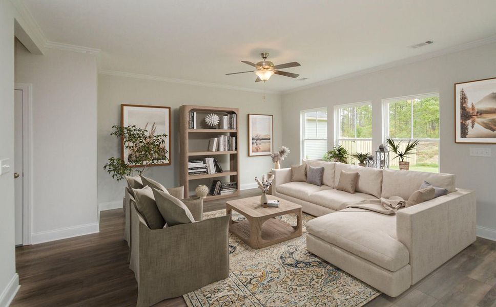 Furnished interior view inside a new home in Windsor, North Augusta (Image 11). Furnished interior view inside a new home in Windsor, North Augusta (Image 11).