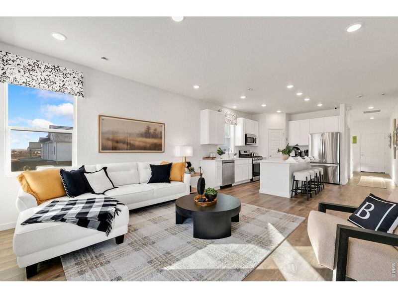 Furnished interior view inside a new home in Granary, Johnstown (Image 11).