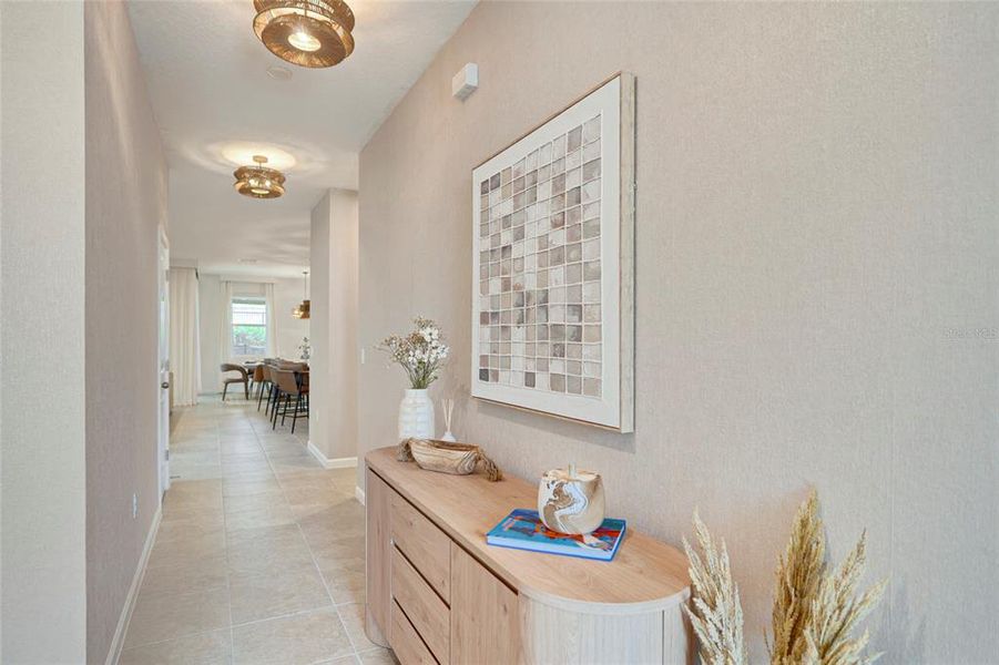 Furnished interior view inside a new home in Solara Resort, Kissimmee (Image 25).