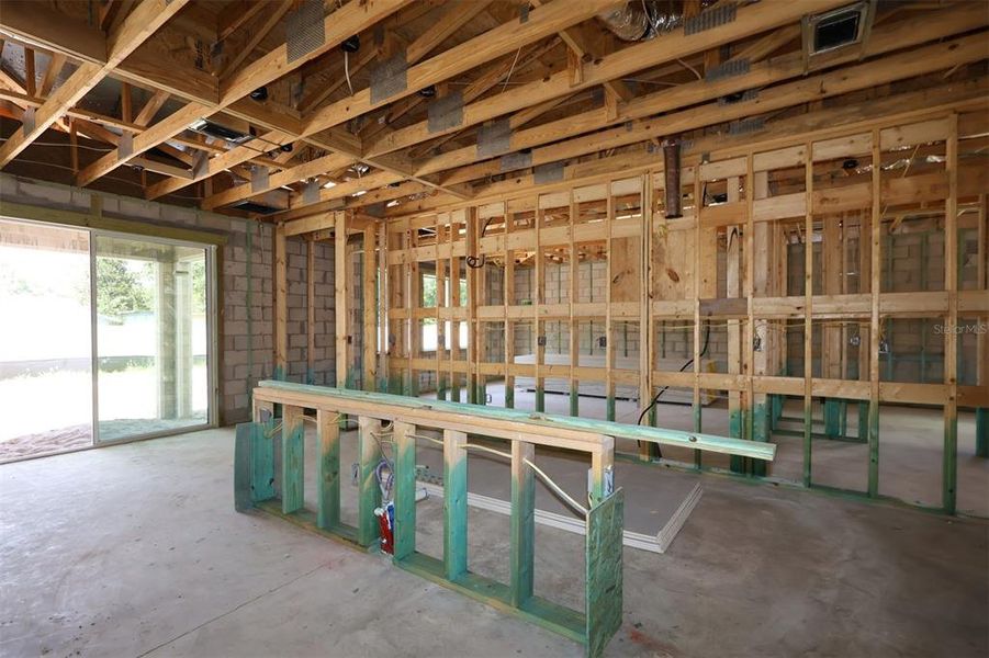 In-progress construction of a new home in Ravencliffe, Oviedo, FL (Image 6).