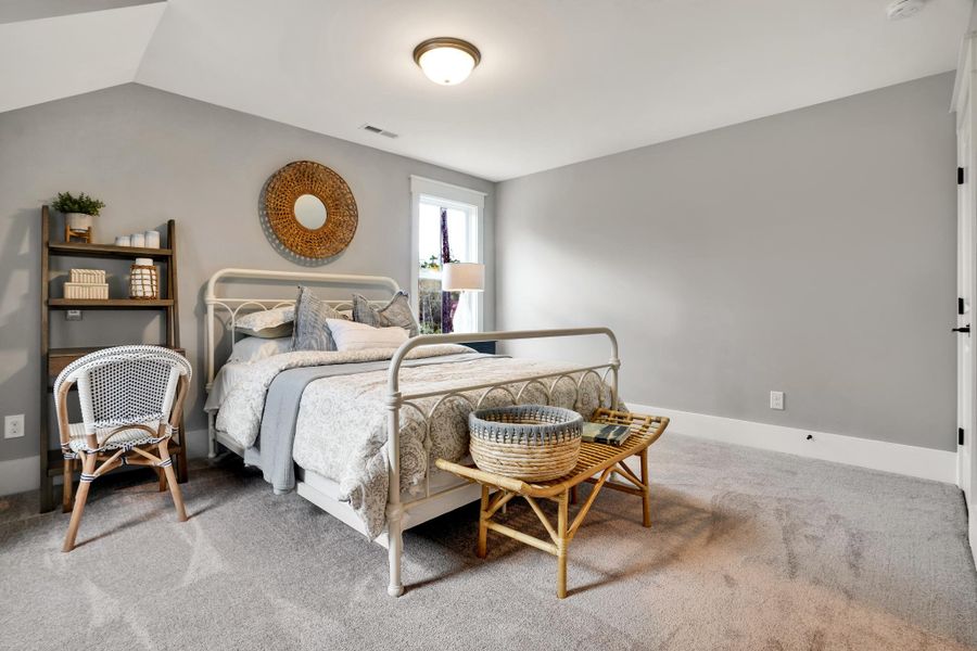 Representative furnished interior of a home built from the Harrison by Bill Clark Homes in Sidbury Landing, Wilmington (Image 46).