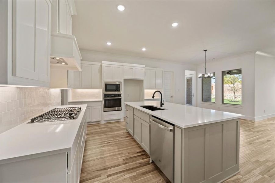 Furnished interior view inside a new home in LeTara, Haslet (Image 4).