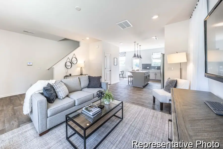 Furnished interior view inside a new home in Towns at Cliffwood (Condos), Concord (Image 3).
