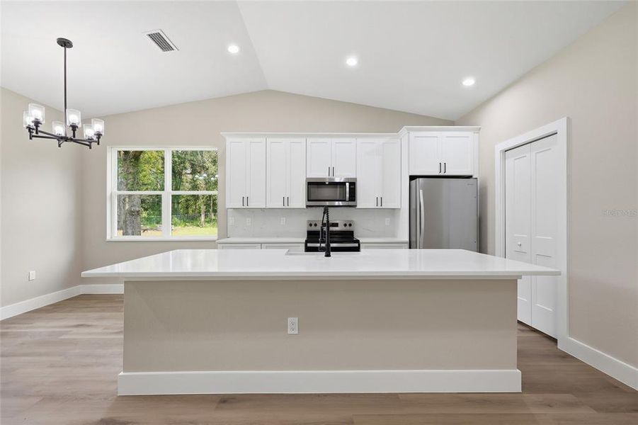 Furnished interior view inside a new home in , Summerfield (Image 8).