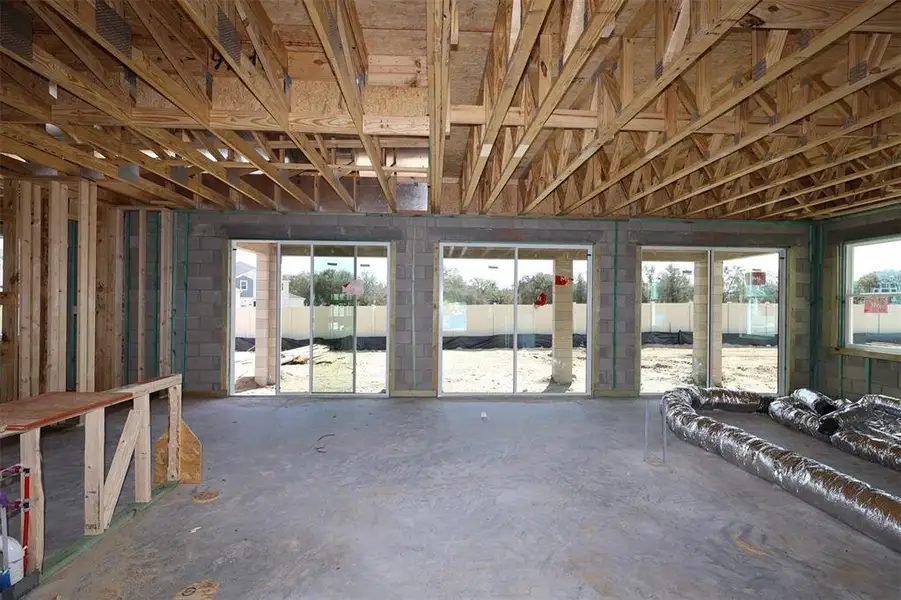 In-progress construction of a new home in Willow Run, Apopka, FL (Image 5).