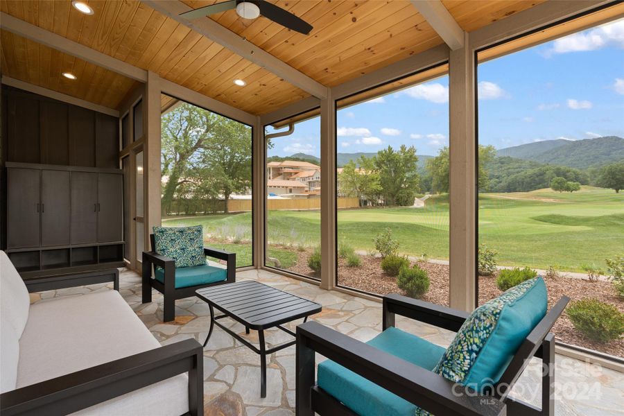 Furnished interior view inside a new home in , Waynesville (Image 16).