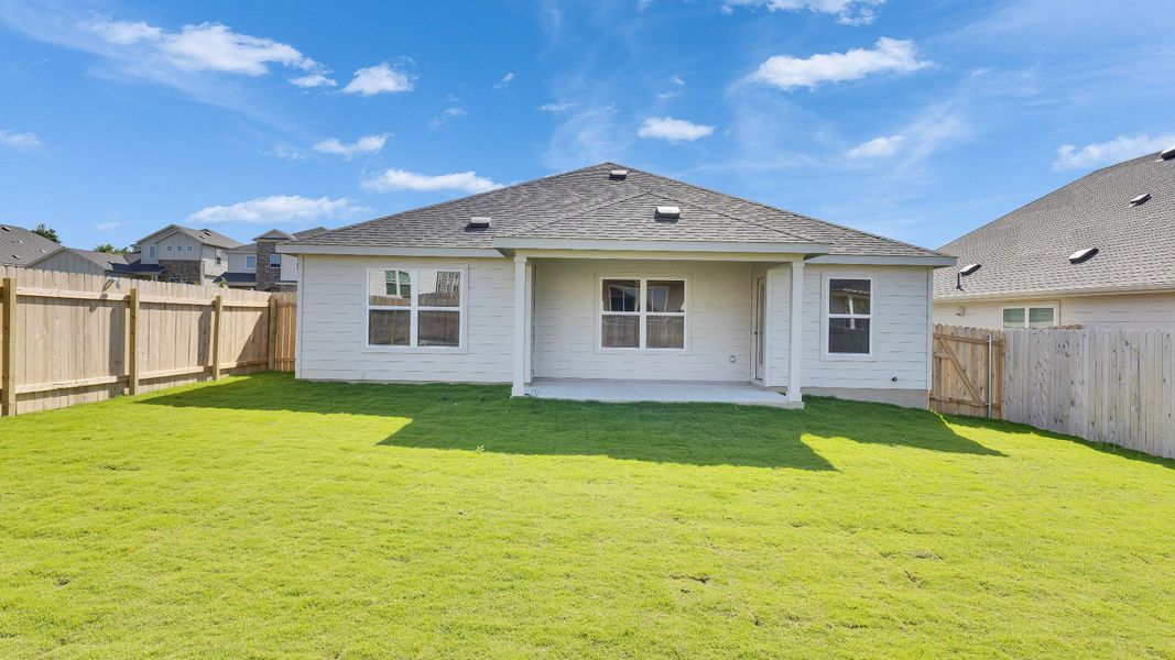 Blanton Floor Plan - Representative Photo