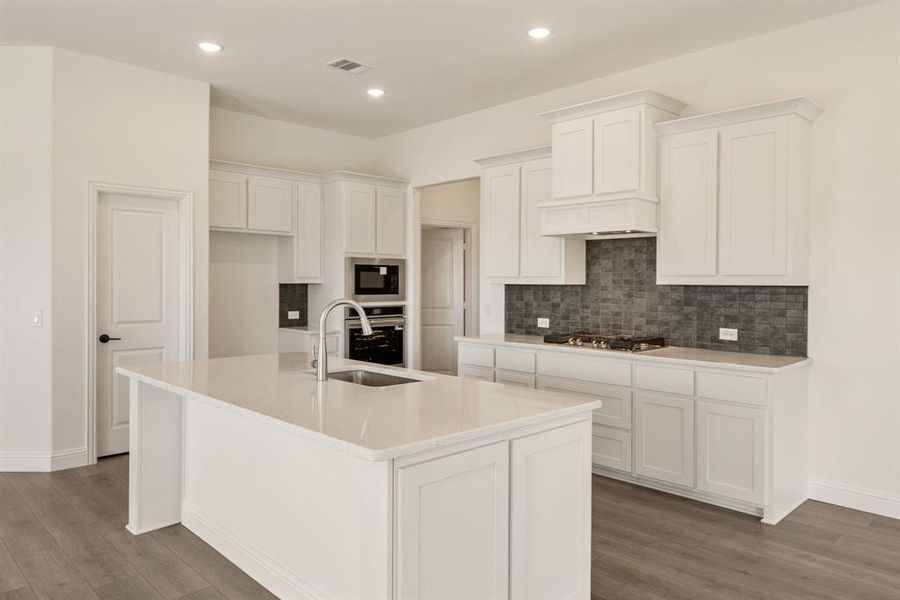 Furnished interior view inside a new home in East Oak Creek 60-65, Commerce (Image 14).