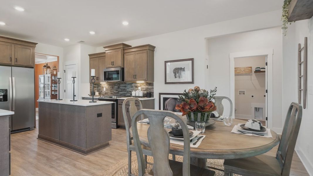 Kitchen of The Sutherland Design by DRB Homes