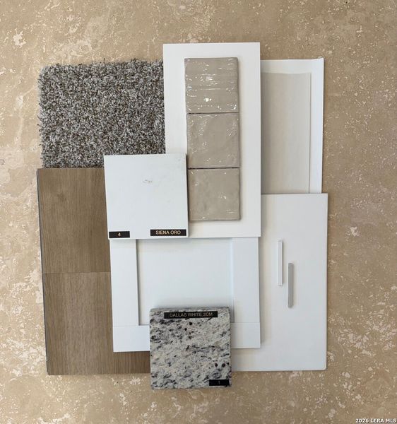 Sample of building materials used in homes in Timber Creek, San Antonio (Image 4). Sample of building materials used in homes in Timber Creek, San Antonio (Image 4).