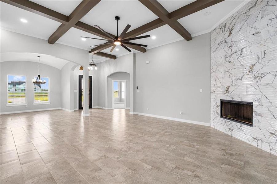 Spacious, unfurnished interior of a new home in , Corsicana (Image 36). Spacious, unfurnished interior of a new home in , Corsicana (Image 36).