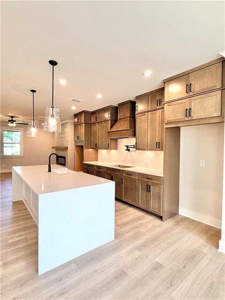 Furnished interior view inside a new home in The Groves at Myrtle, Roswell (Image 6).