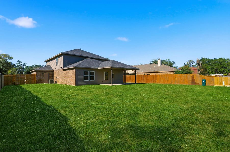 The generous lot size provides endless opportunities for outdoor fun, gatherings, or even future landscaping dreams. There’s plenty of room to relax and enjoy the wide-open space.