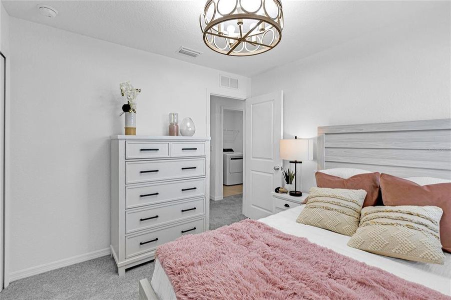 Furnished interior view inside a new home in Rye Ranch, Parrish (Image 30). Furnished interior view inside a new home in Rye Ranch, Parrish (Image 30).