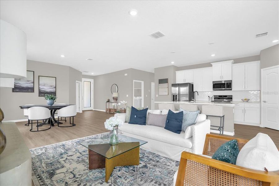 Furnished interior view inside a new home in , Brooksville (Image 14).