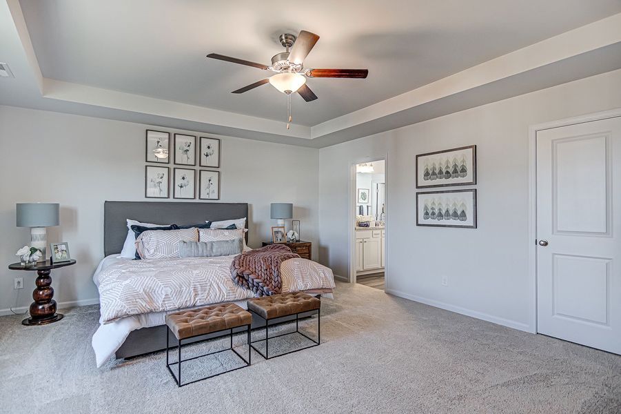 Representative furnished interior of a home built from the Russell - Genesis Value Collection by Mungo Homes in Avenue One, Castle Hayne (Image 6).