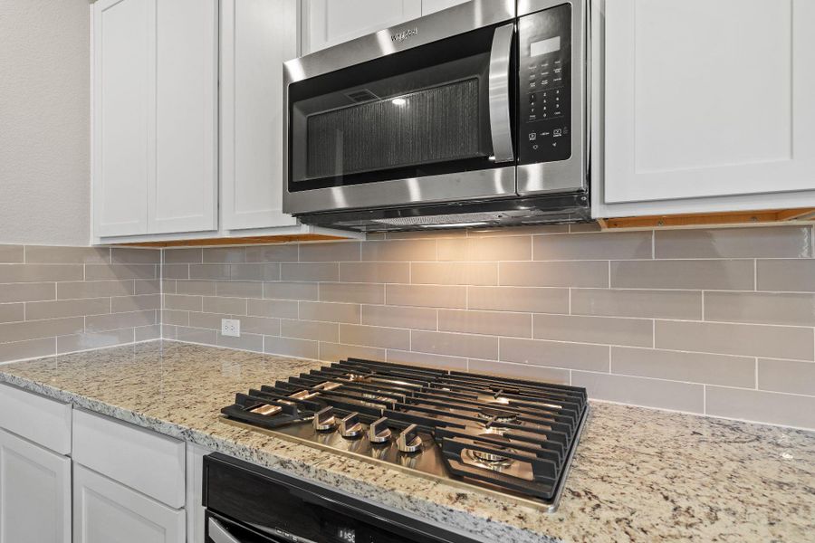 Beautiful finishes in Light & Bright Kitchen