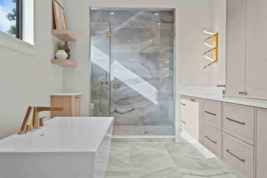 Large Soaking Tub