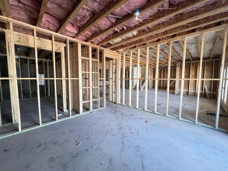 In-progress construction of a new home in Arden on Lanier, Cumming, GA (Image 20).