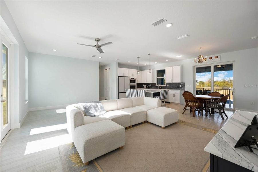 Furnished interior view inside a new home in , Port Charlotte (Image 14).