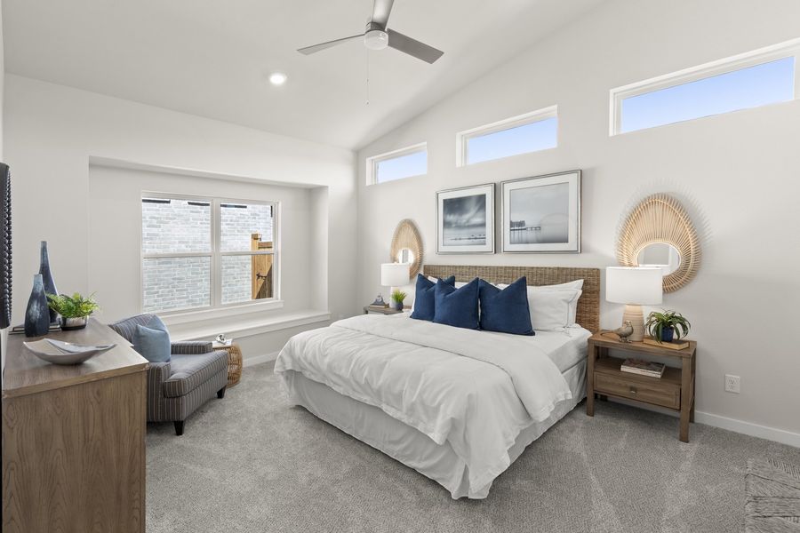 Furnished interior view inside a new home in Willow Grove, Melissa (Image 10).