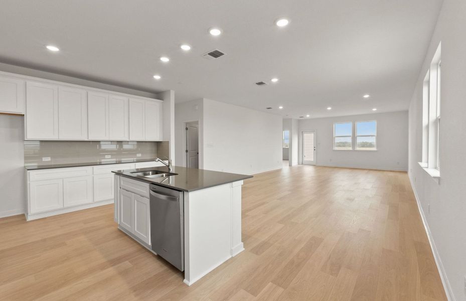 Furnished interior view inside a new home in Larson Crossing, Elgin (Image 12).