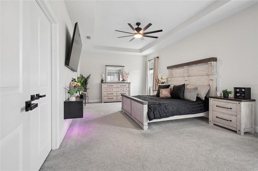 Furnished interior view inside a new home in Emerson Pointe, Apopka (Image 16). Furnished interior view inside a new home in Emerson Pointe, Apopka (Image 16).