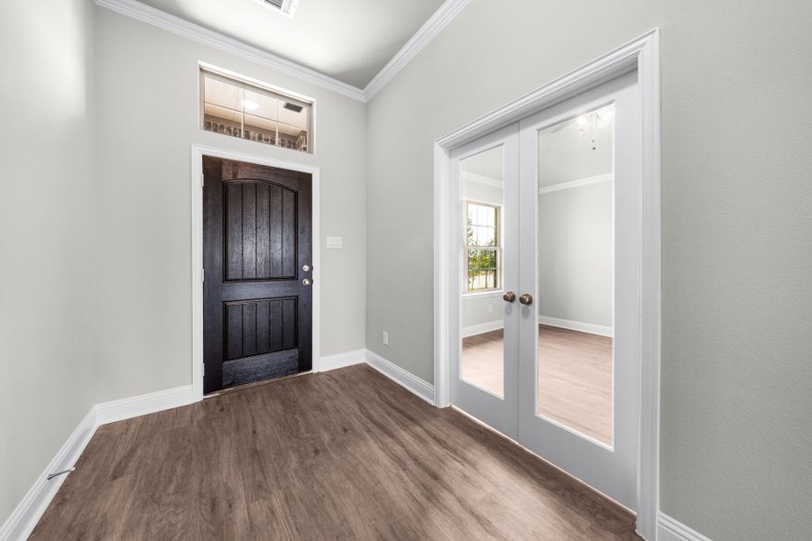 Spacious, unfurnished interior of a new home in Fox Landing, Caddo Mills (Image 23). Spacious, unfurnished interior of a new home in Fox Landing, Caddo Mills (Image 23).