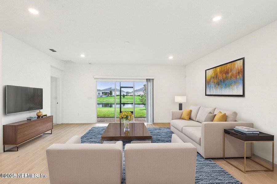 Furnished interior view inside a new home in , Green Cove Springs (Image 9).
