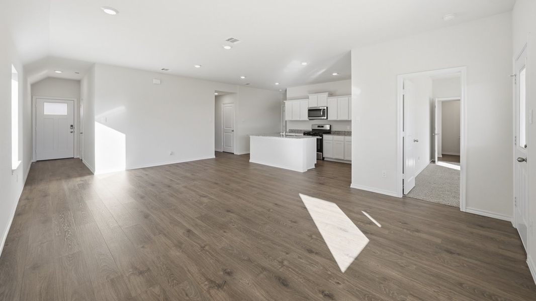 Spacious, unfurnished interior of a new home in Windrose, Pilot Point (Image 10).