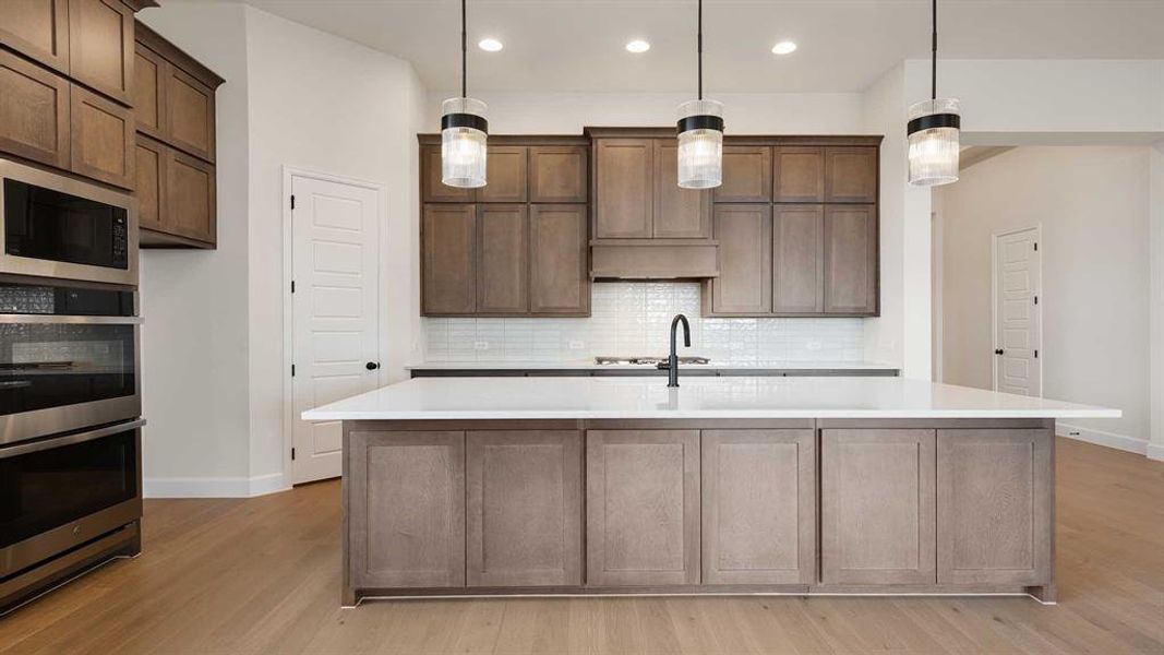 Furnished interior view inside a new home in Trinity Falls, McKinney (Image 14).