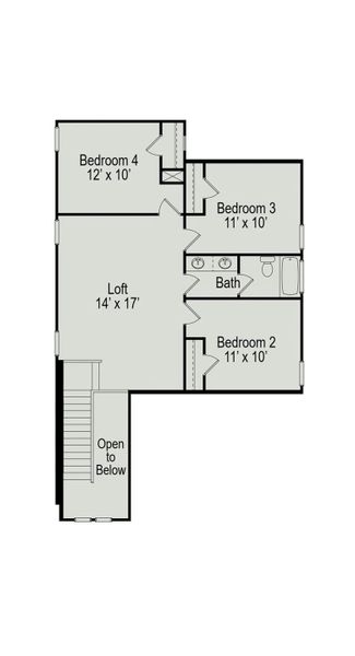 2D floor plan layout of this home in Oak Hills Montgomery North, Montgomery, TX (Image 3). 2D floor plan layout of this home in Oak Hills Montgomery North, Montgomery, TX (Image 3).