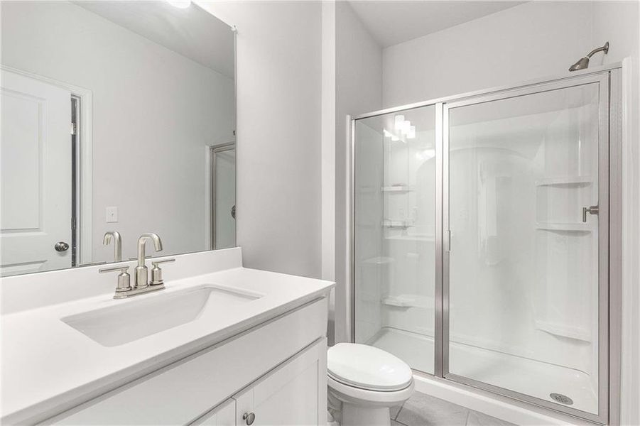 Furnished interior view inside a new home in Carmichael Farms, Canton (Image 16).