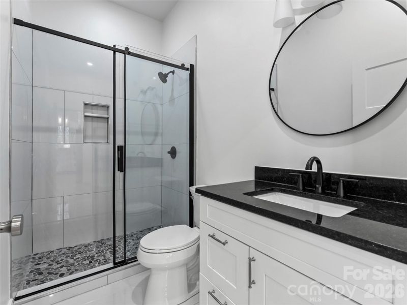 Furnished interior view inside a new home in , Brevard (Image 31).