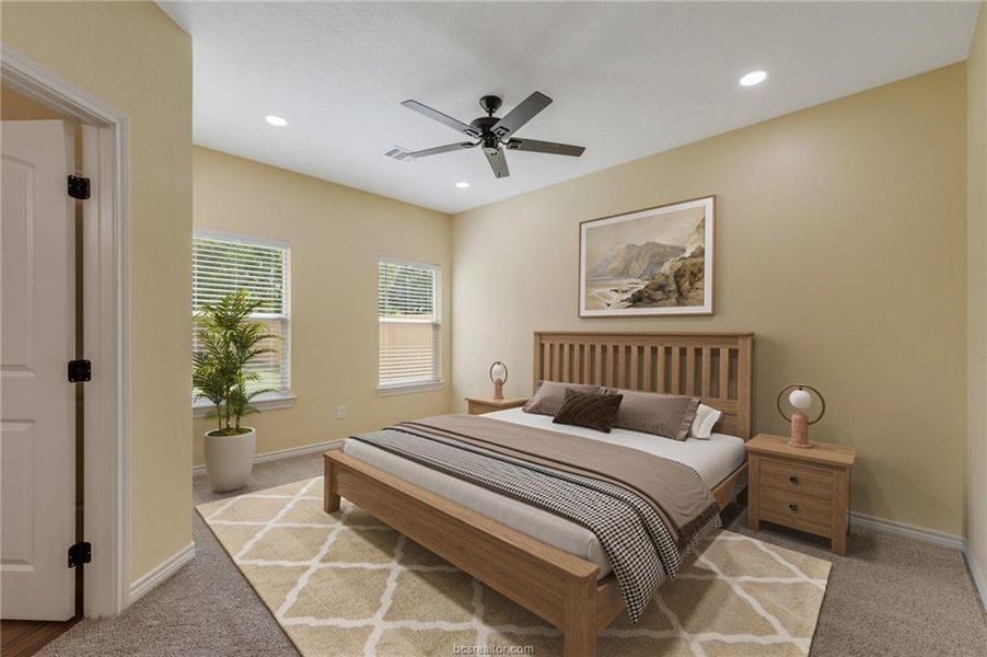 Furnished interior view inside a new home in , Bryan (Image 8).