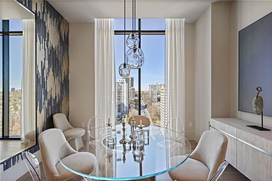 Furnished interior view inside a new home in The Dillon Buckhead, Atlanta (Image 31).